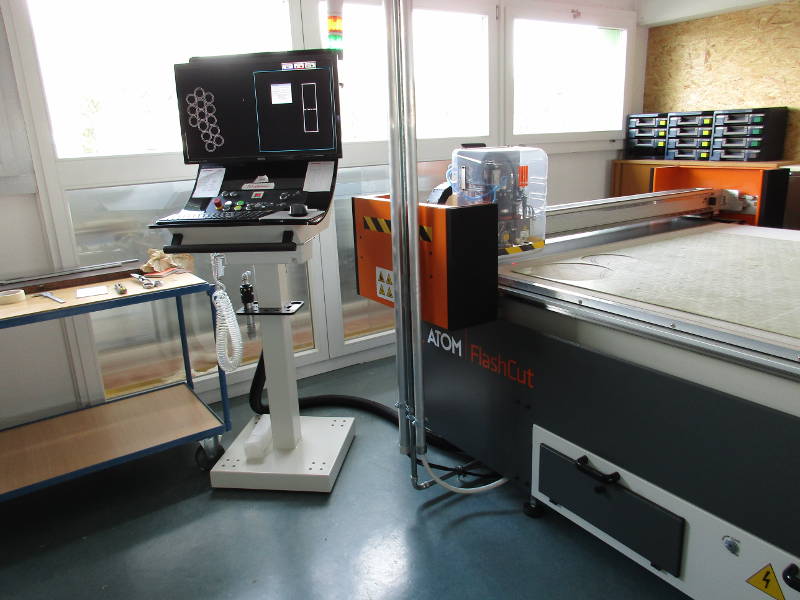 Schneidemaschine Atom